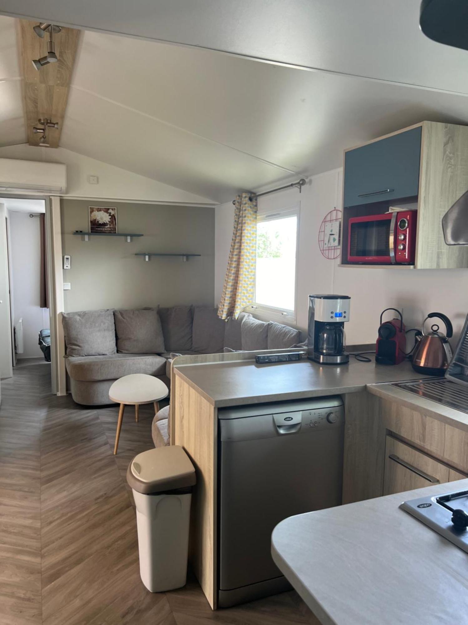 Mobilhome La Carabasse Vias Plage Exterior photo